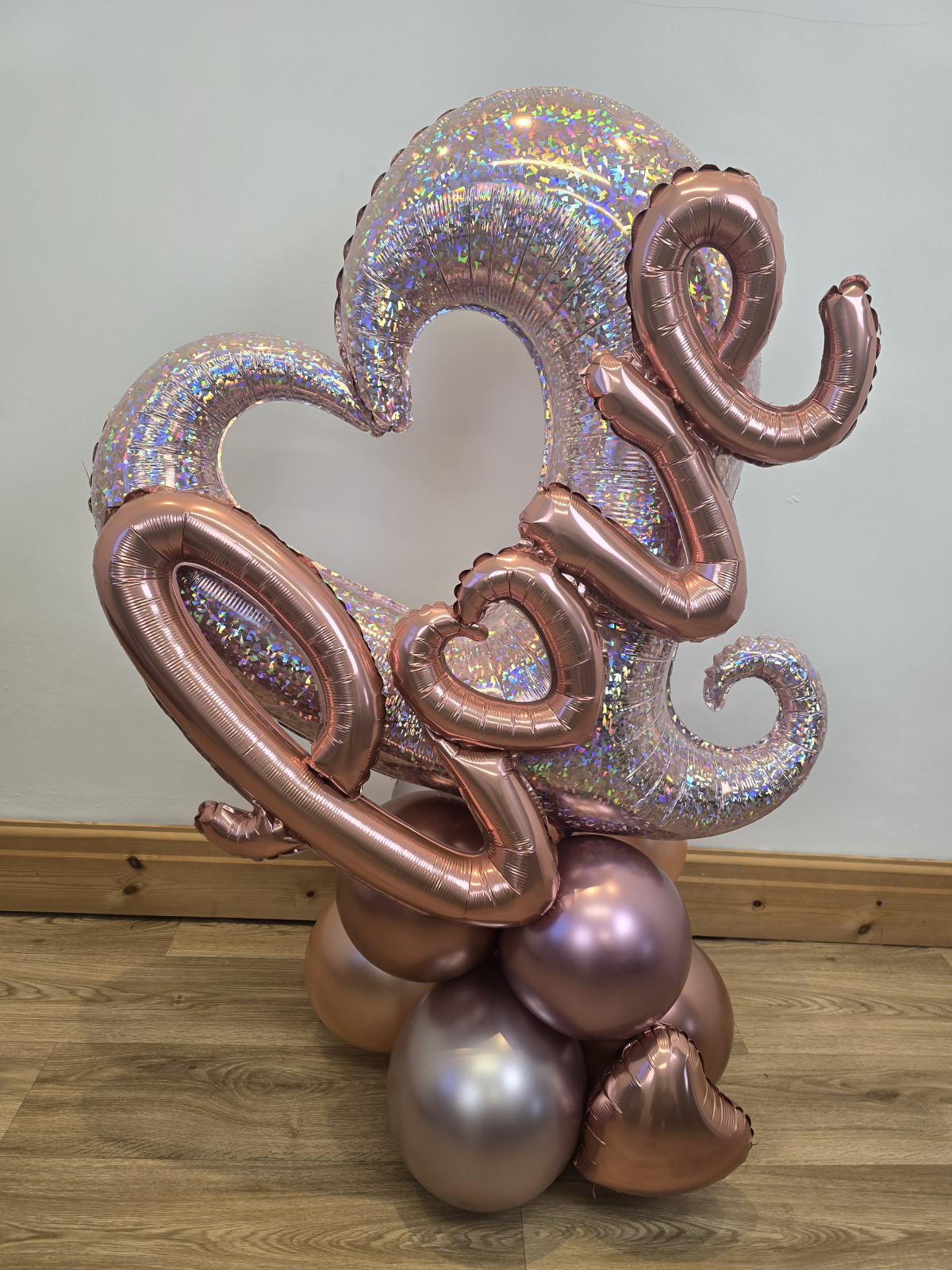 Open Heart Balloon Stack